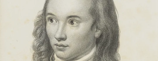 Bildnis des Schriftstellers Novalis